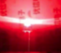 LED superbrigh สีแดง ขนาด 5mm ชุดละ 10 ดวง